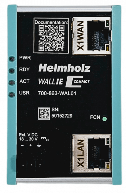 WALL IE Compact, průmyslový Firewall, Ethernet Bridge a NAT router