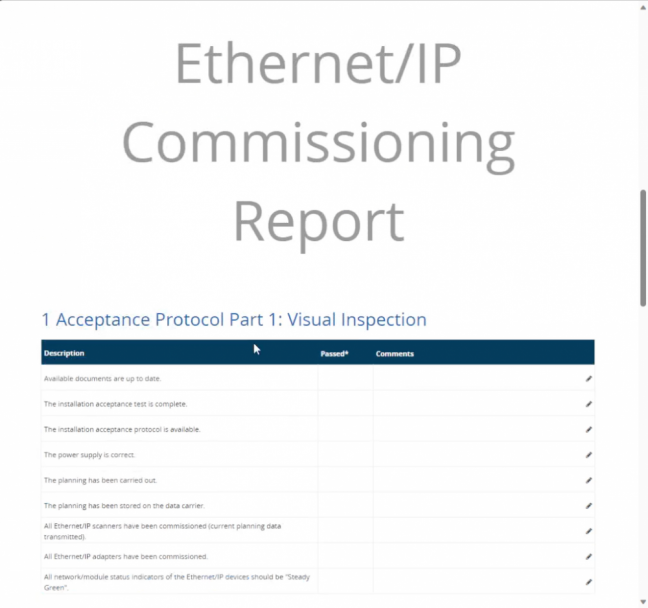 Průvodce měření sítě Ethernet/IP - licence do Atlas2 Plus