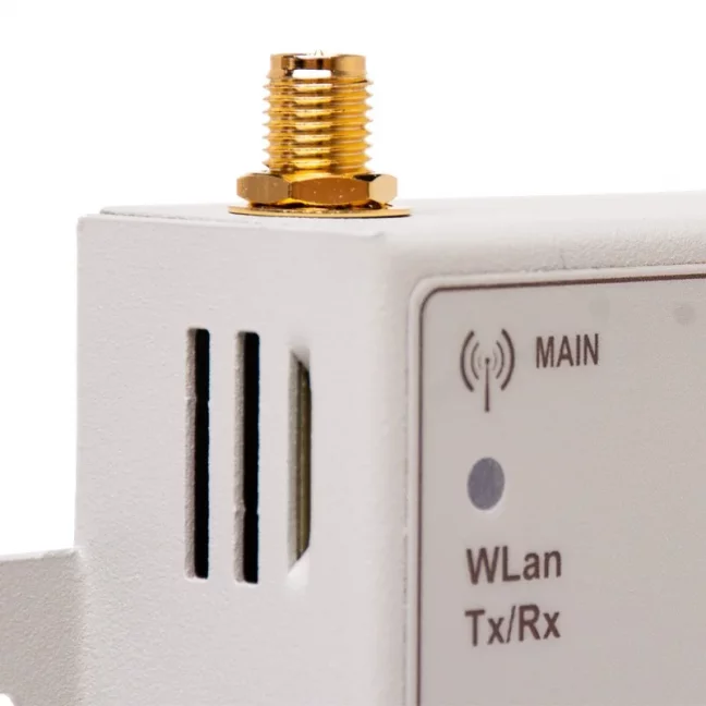 Průmyslový 4x port Ethernetový switch s WiFi modulem (2,4 / 5 GHz) - režimy WiFi Access point / Bridge / Repeater, FOXON