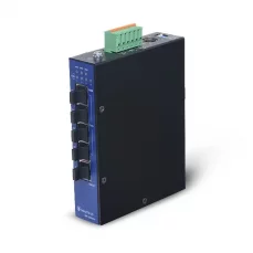 INP-G0500-F industrial switch, 4x PoE 100/1000M RJ45 + 1x 100/1000M RJ45