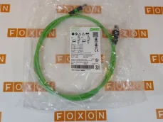 MURR 7000-74301-7960100 kabel stínený, 2x konektor RJ45 rovný, délka 1m