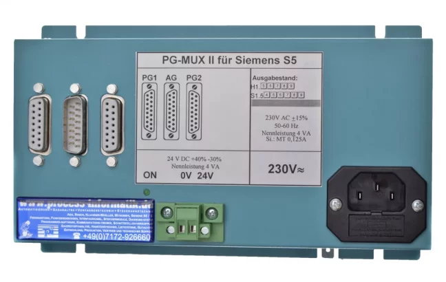 PG-MUX multiplexor pro Siemens S5, FOXON