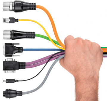Sháníte kabely k servomotorům? Potřebujete vlastní délku PROFINET kabelů a k tomu speciální konektory?