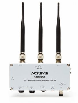 WiFi produkty od společnosti ACKSYS pro dopravní prostředky, venkovní a průmyslové použití