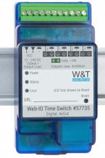 Ethernet IO remote I/O 24V with time switch