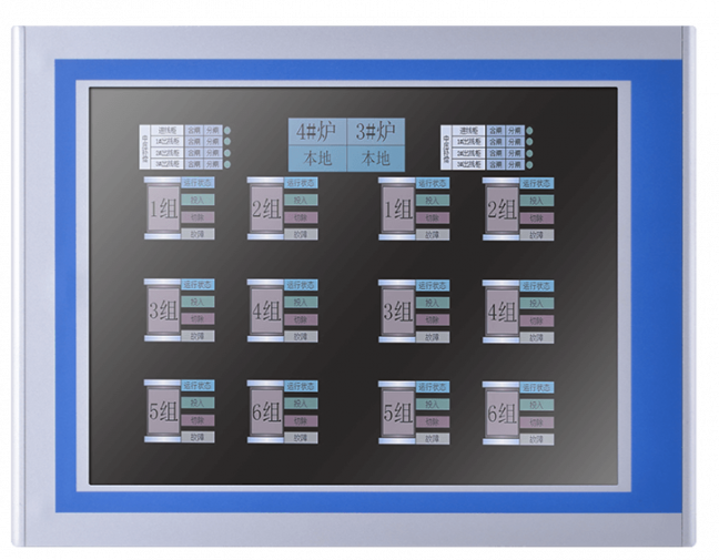 12,1" průmyslový PC panel NODKA TPC6000-A123-TH