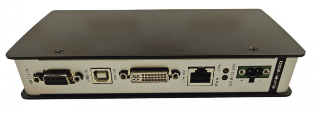 eLINK-200 - přenos HD DVI video signálu až na vzdálenost 100m po Ethernetu
