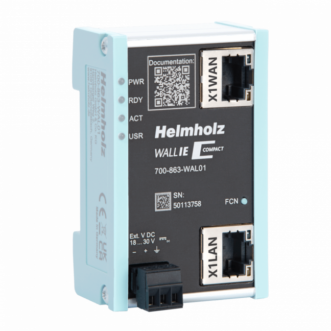 WALL IE Compact, industrial Firewall, Ethernet Bridge and NAT router
