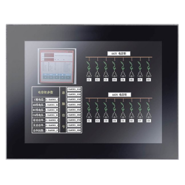 12,1" industrial PC panel NODKA TPC6000-C123-LH