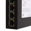 Industrial switch 5x 1Gbit RJ45, unmanaged, power supply 12-48VDC, metal chassis.