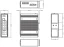 IMS-G1204-T industrial switch, DIN rail, 8x100/1000M RJ45 + 4x1000M SFP