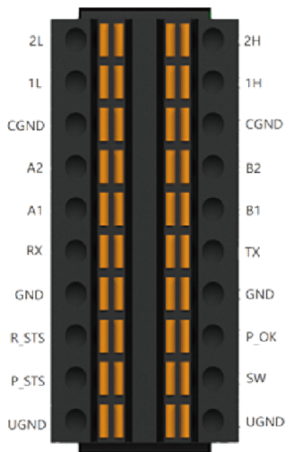 NP-6118 horni konektor